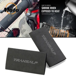For Honda TRANSALP 650 XL700V XL600V 400V 600 650 700 Recommended Motorcycle Accessories Heat Grip Cover Non-slip Rubber Valve