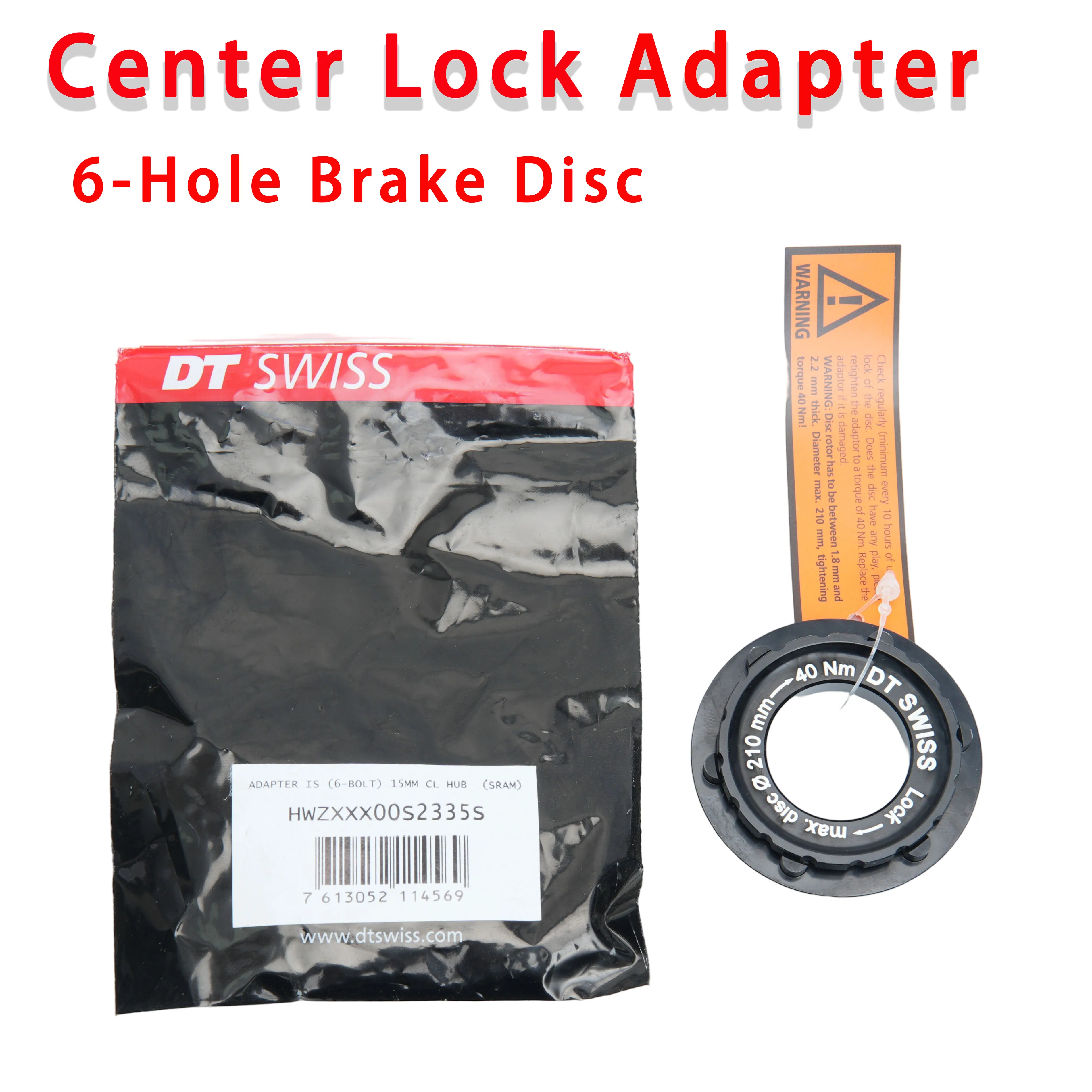 

DT Swiss Centerlock на адаптер с 6 отверстиями, центральный замок, центральный замок тормозного диска с 6 отверстиями для 6 болтов, 9/12/15 мм, крышка замка