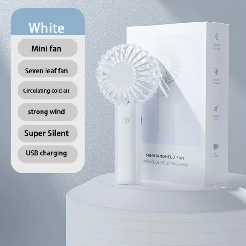 

QL-FAN02 Portable Outdoor USB Charging Fan with Battery Mini Fan Three-Speed Adjustment Summer
