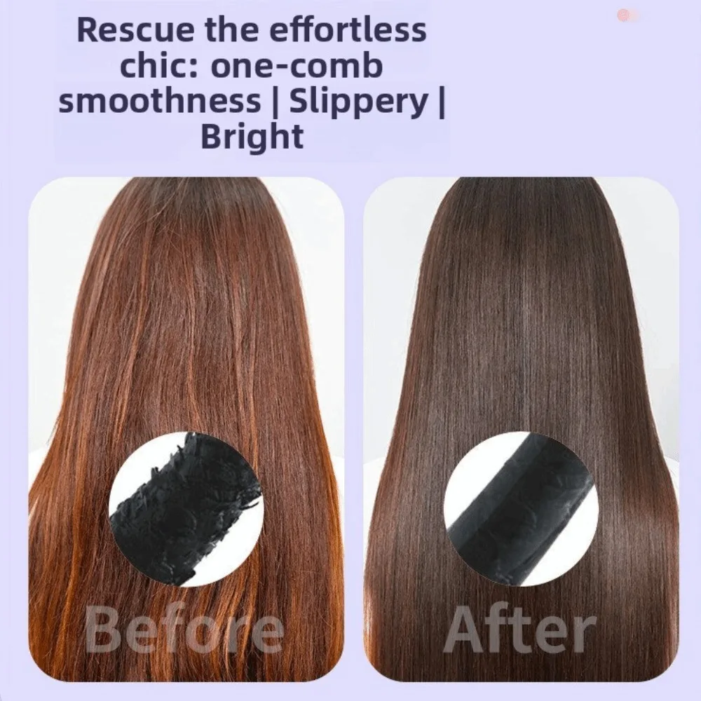 

9 Temp Settings Electric Hair Straightener Brush Anti-Scald Protection 120-220C° Negative Ion Styling Tool Rechargeable
