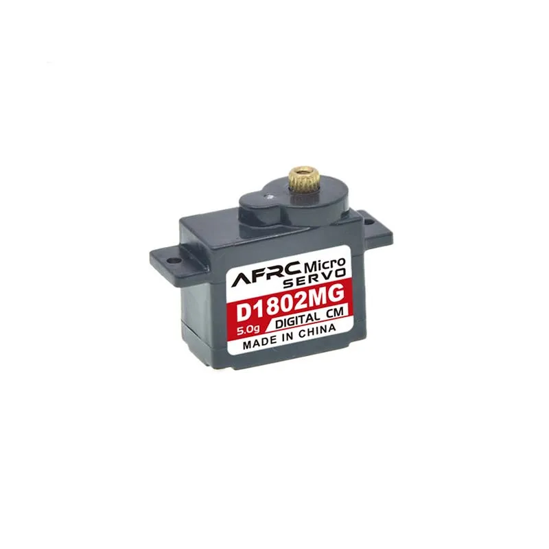 AFRC-D1802MG 5g Metal Tooth Servo Digital Hollow Cup Servo F3P Small Aircraft Mosquito Car Modification