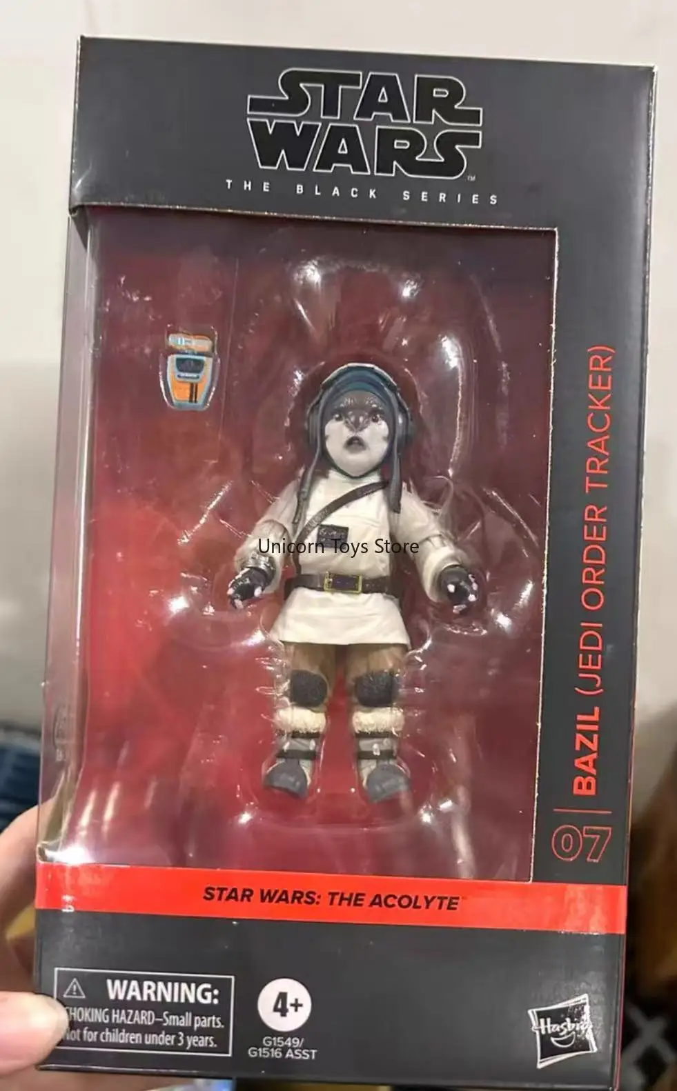 

В наличии Hasbro Star Wars Tinner Tracker Bazil Bazil Master Jedi Официант 6-дюймовая подвижная фигурка