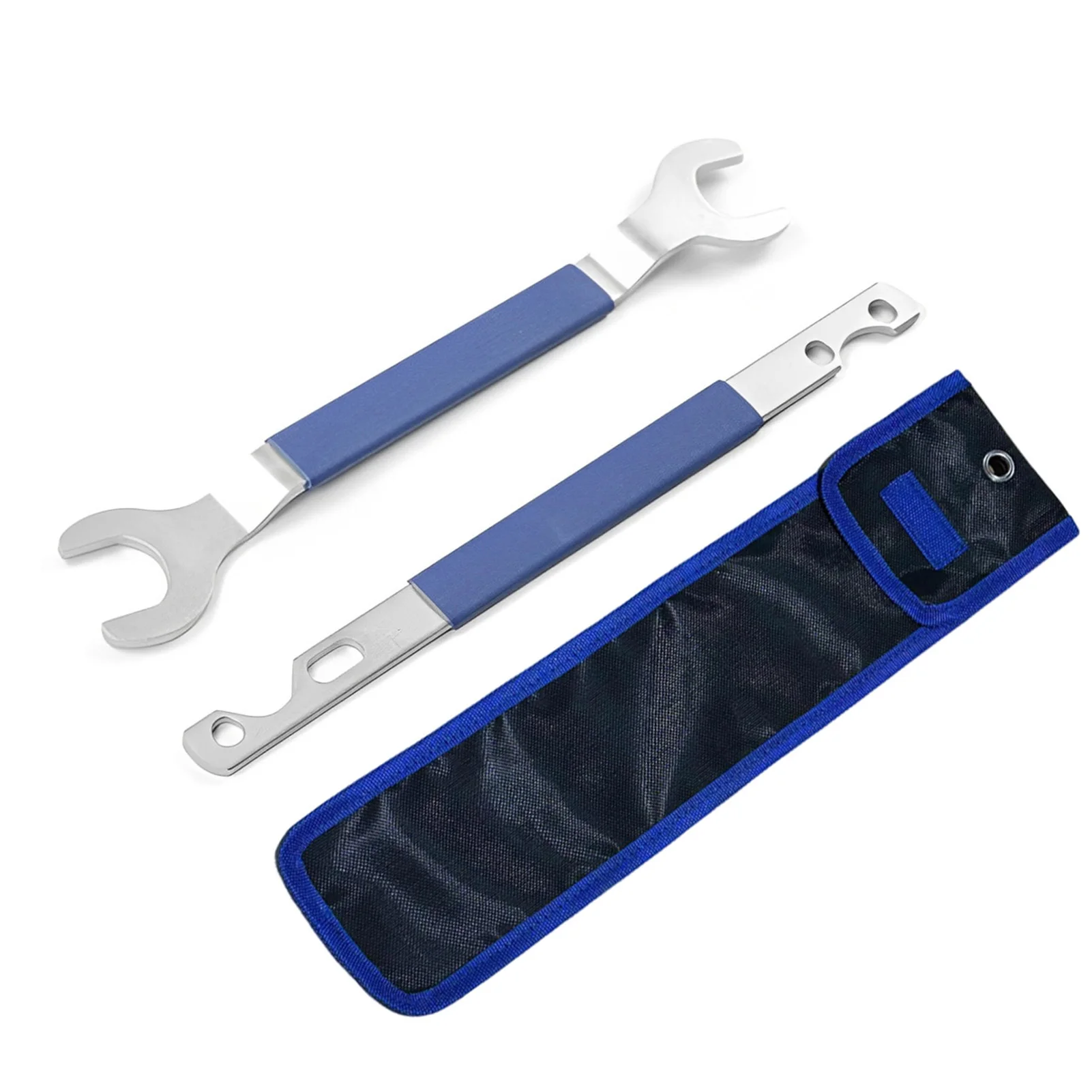 2 Pack Fan Clutch Nut Wrench and Clutch Bracket Removal Tool Kit 32mm 36mm Fan Clutch Wrench Replacement for BMW Benz