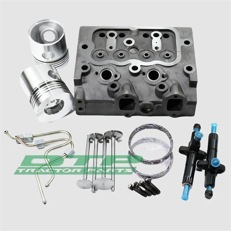 Direction injection updated cylinder head kit for Fengshou FS180/FS184 with J285T , to make engine with direct injection model