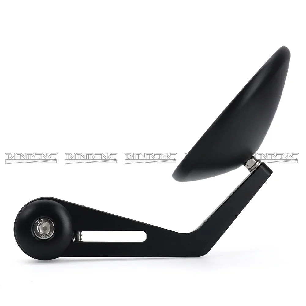 E9 Motorcycle Handlebar End Mirror Rotatable Universal Expansion Screw 8MM Flip Left Right Side Lens Handle Glass Accessories M8