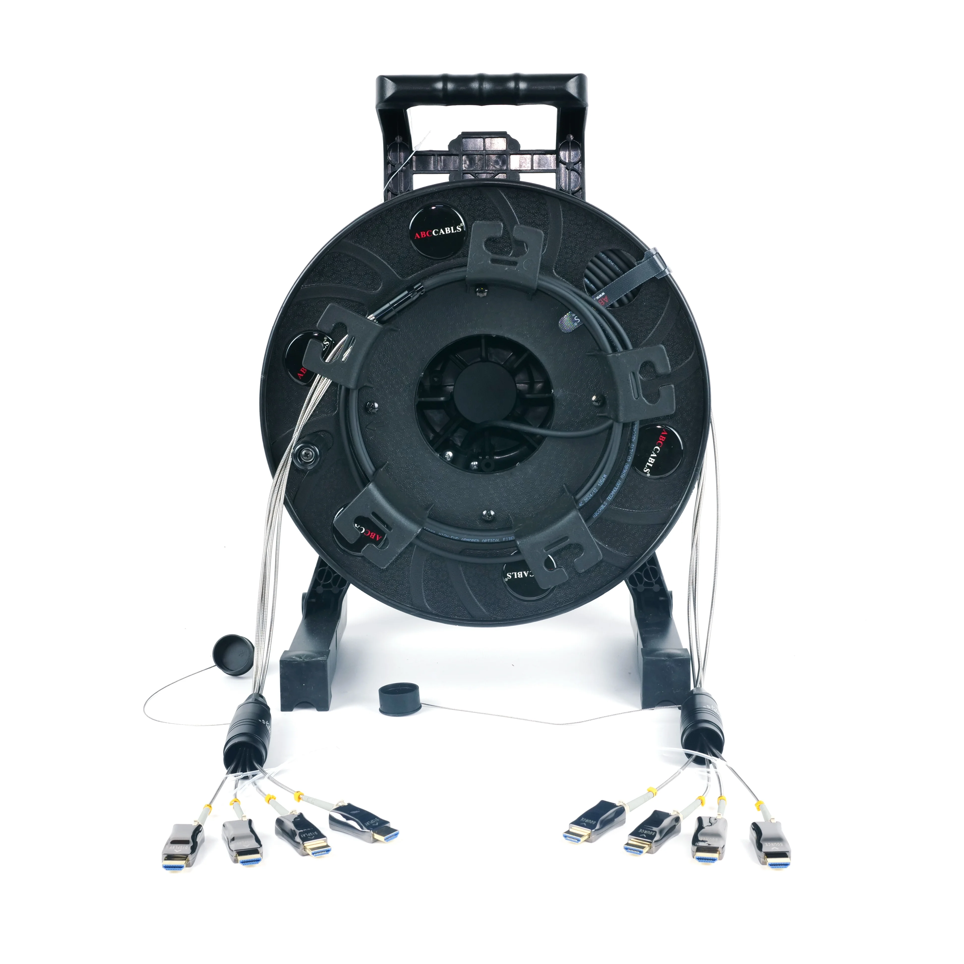 Outdoor Armored Stainless Steel 4-channel Field Optical Fiber Cable Multicore Optic Patch Cord for Fiber Optic Equipment