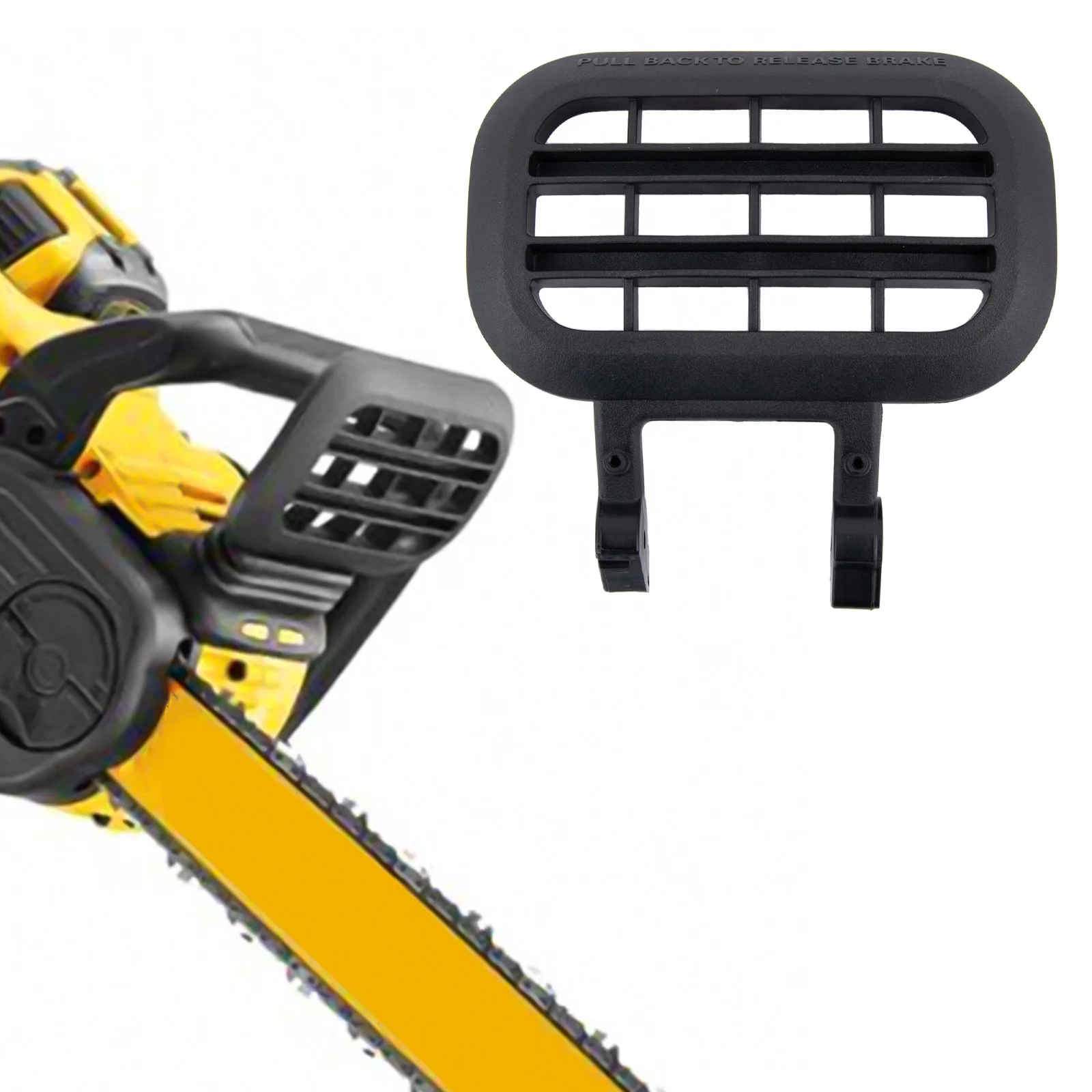 

Brake Front Hand Guard Finger Guard Hand Guard Electric Saw Parts Protect Hand Plate Replace Accessory Plastic