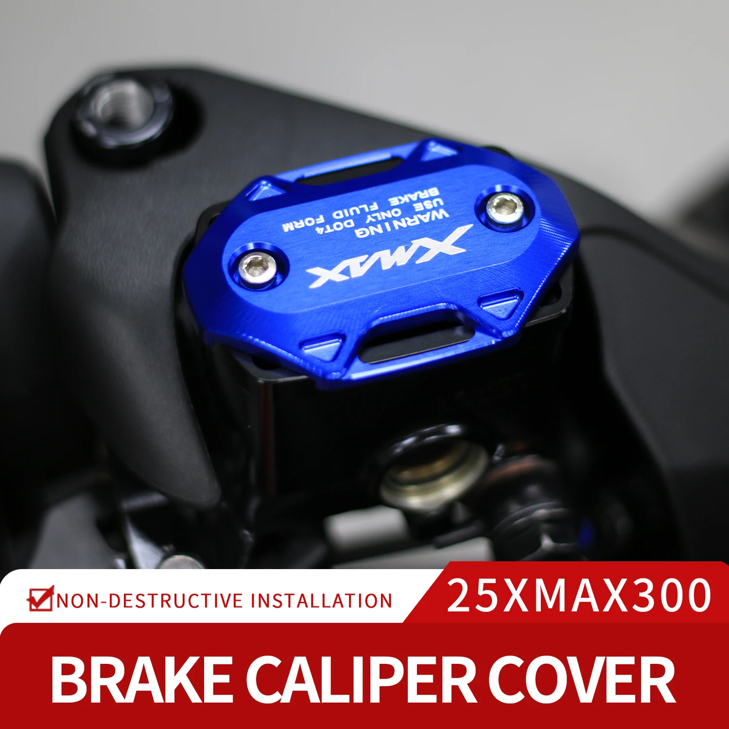 

Motorcycle Accessories for Yamaha XMAX300 XMAX 300 250 XMAX250 2025 Modified Brake Pump CNC Aluminum Alloy Oil Cup Pot Cover