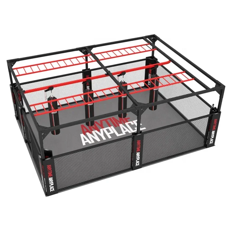 Hot Selling Custom Boxing Gym Functional Portable Floor Panneaux Mini 4*4 Boxing Ring