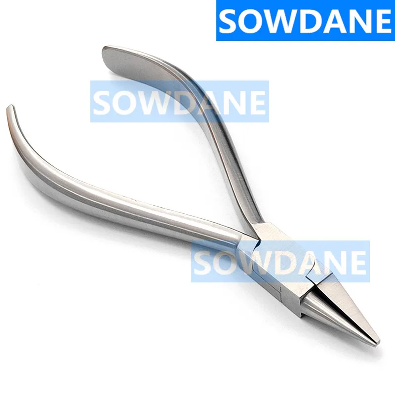 Dental Orthodontic Adam Utility Bird Beak Plier Round Rectangular Wire Bending Forming Dentist Wire Bend Instrument Tool 0.7mm