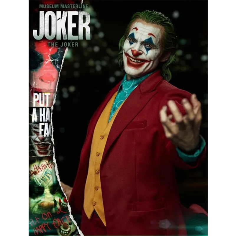 2019 Marvel film 《Joker》4th generation clown 1/3 Body parts Movable box-packed Handmade figurines Decorative model color box