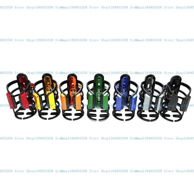 

652F Water Bottle Cage for Motorbike Scooter MTB Handlebar Beverage Drink Cup Holder