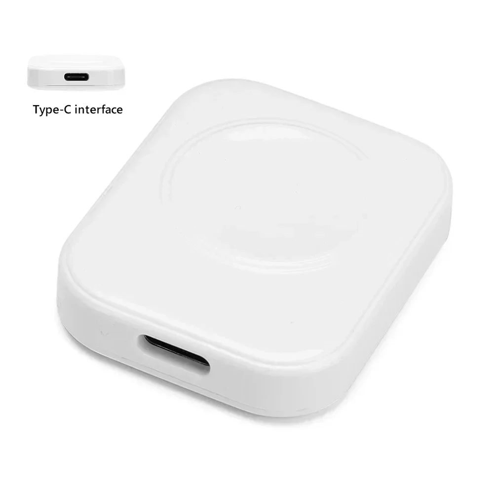 Portable Magnetic Watch Wireless Fast Charger for iWatch series 9 8 7 6 5 SE Type C  convert Charger for iWatch Series 6 5 3 2 1 image 2
