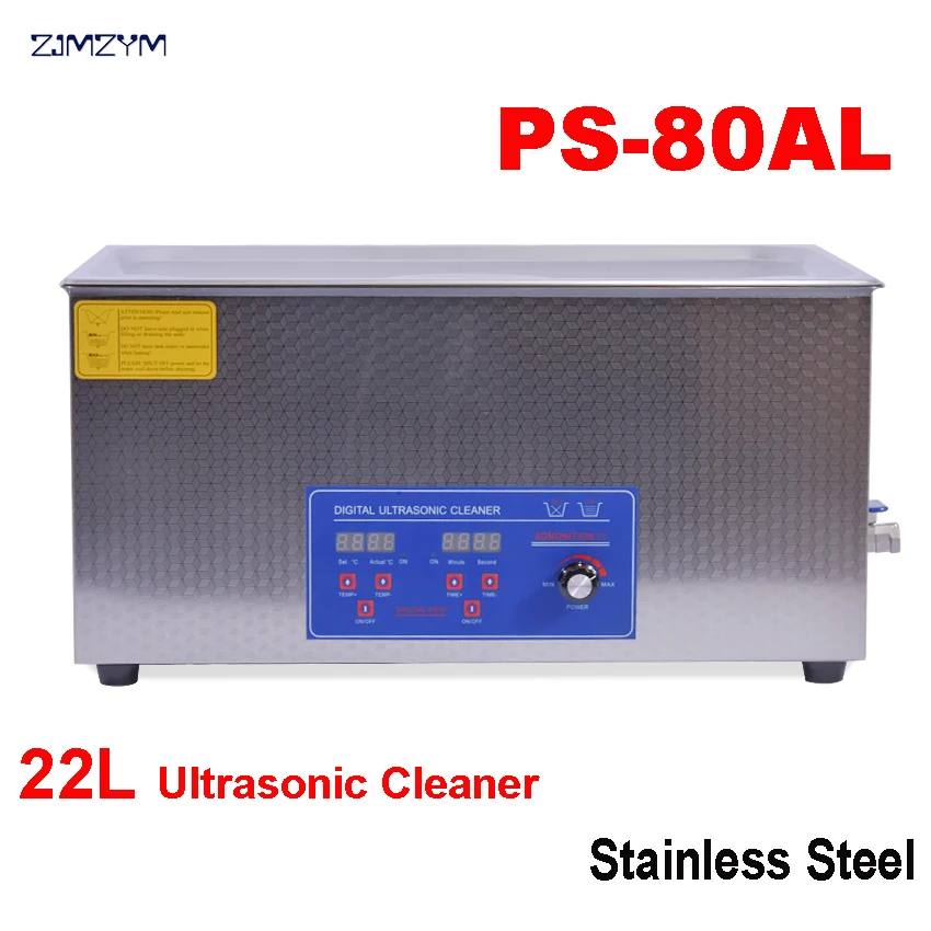 

1PC 110V/220V The large PCB/ industrial control board Ultrasonic Cleaner 22L Stainless Steel Cleaning Machine