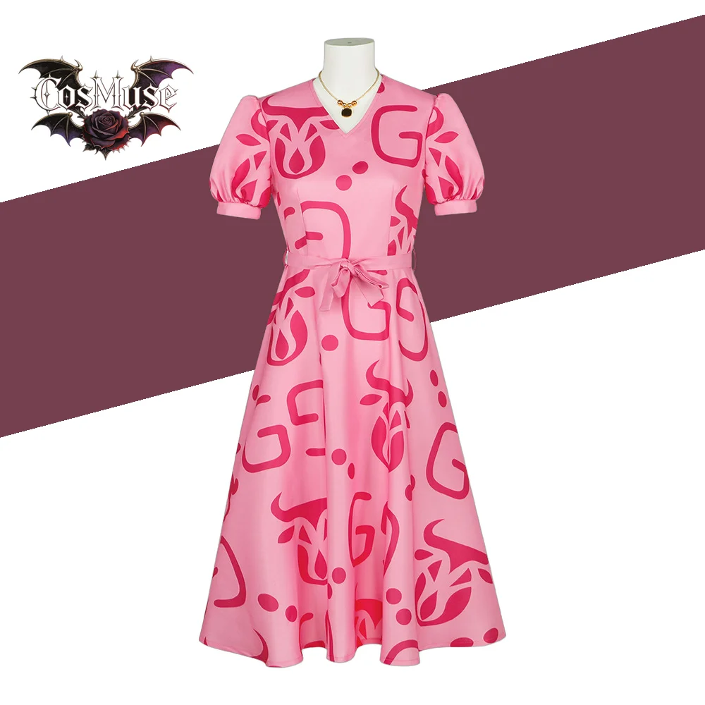 

3PCS Cartoon Cosplay Costume Fantasia Adult Women Dress Neckl Belt Outfits Halloween Carnival Party Suit Lu