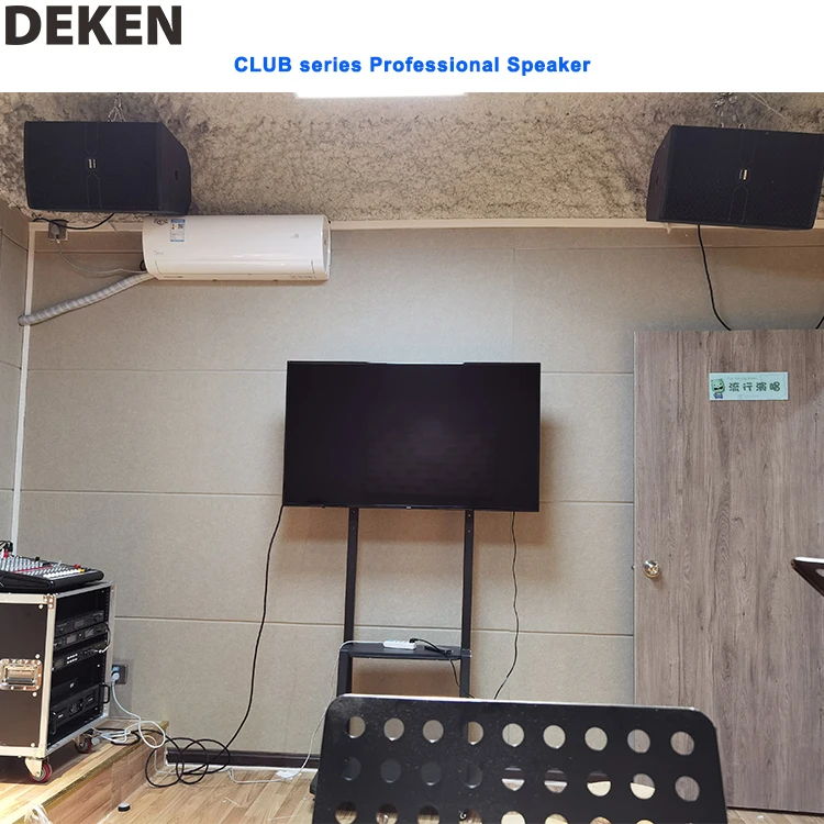 RCF 5600W Peak Passive Professional Subwoofer Double 18 Inch Audio Sound System Speaker Bass for Concert