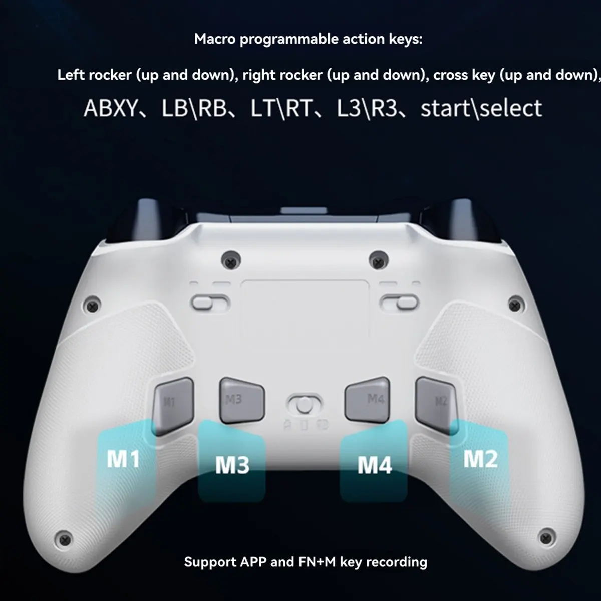 CH◆☆§ P5 Bluetooth Gamepad 1000Hz Hall Trigger Rocker Tri-Mode Long Battery Life Ergonomics for Switch PC Android IOS Black~HOT