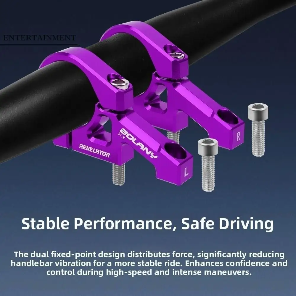 

Dual Crown Fork Stem 31.8mm Caliber Direct Mount for DH Bike Downhill Fixed Stem Handlebar Clamp Downhill Accessories