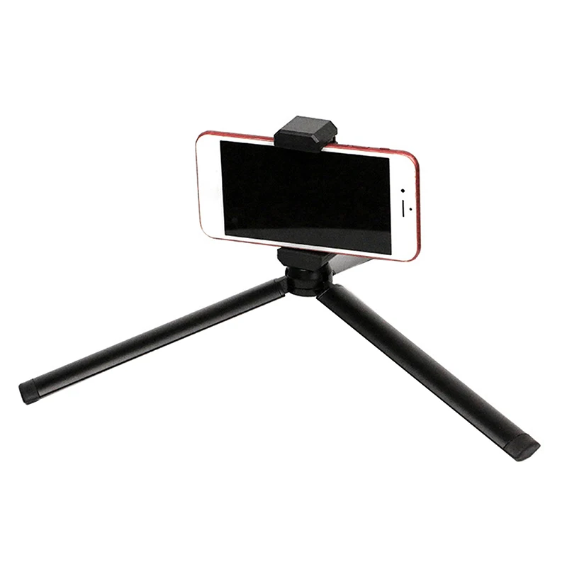 المحمولة سبائك الألومنيوم معدن حامل ثلاثي القوائم صغير ل Gimbal مقبض قبضة استقرار كاميرا Monopod منضدية حامل كاميرا محمولة