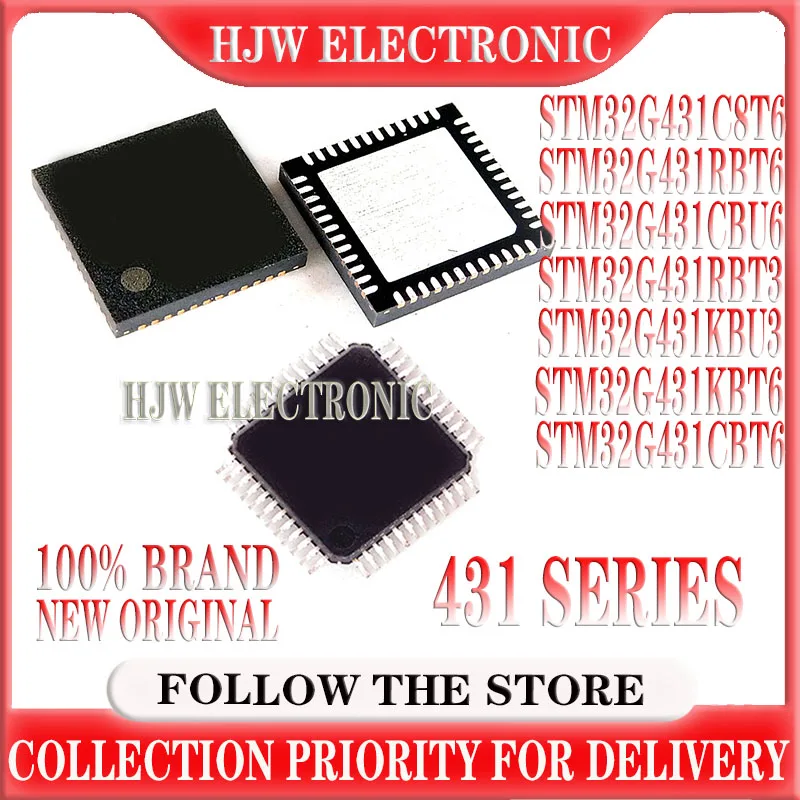 (1piece)100% New STM32G431C8T6 STM32G431RBT6 STM32G431CBU6 STM32G431RBT3 STM32G431KBU3 STM32G431KBT6 STM32G431CBT6