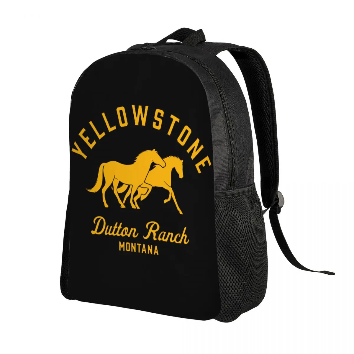 Dutton Ranch Yellowstone Travel Backpack Women Men School Computer Bookbag College Student Daypack Bags