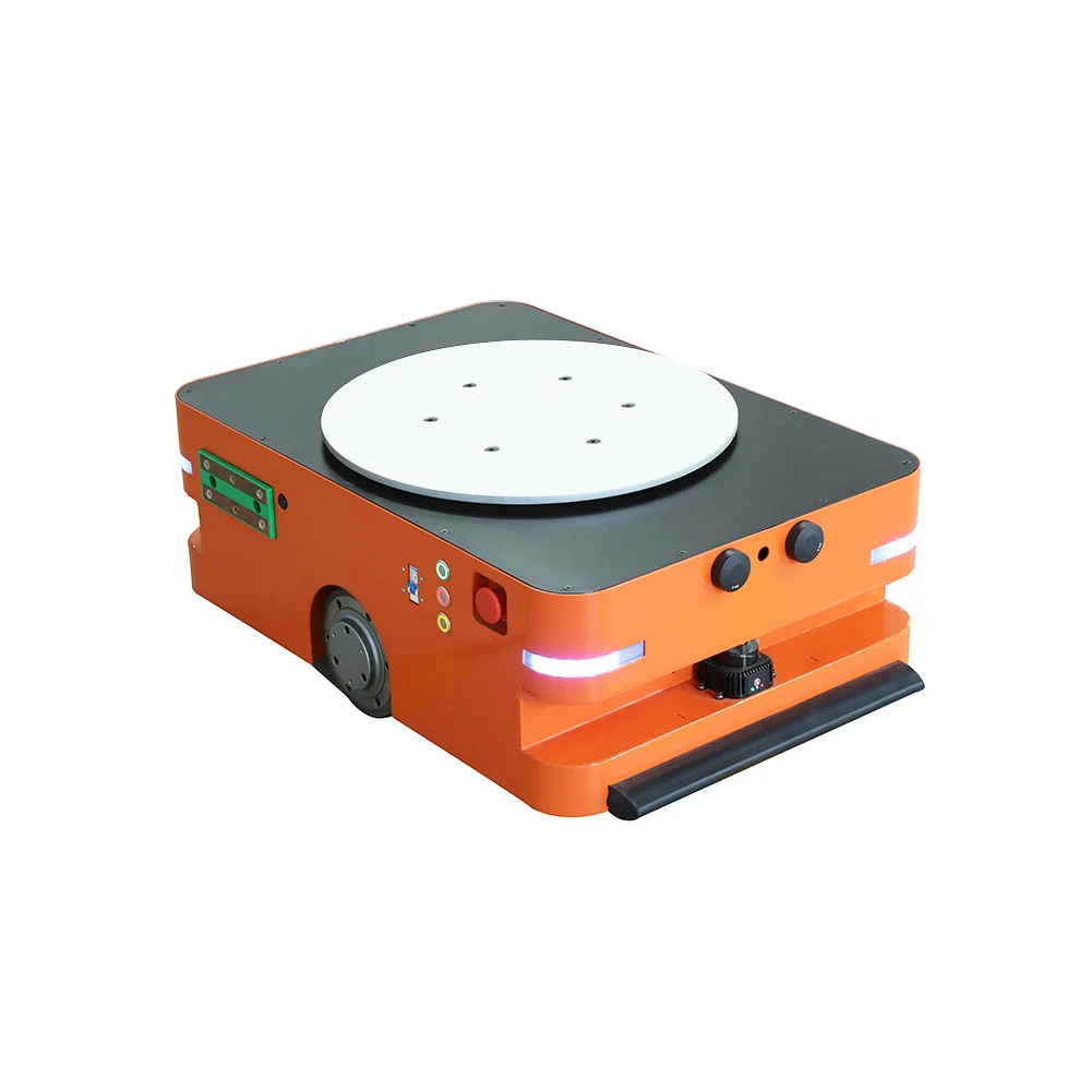 AGV Price Lifting Warehouse Pallet Robot AGV with Magnetic Navigation Laser Obstacle Avoidance for Industrial Logistics Pro