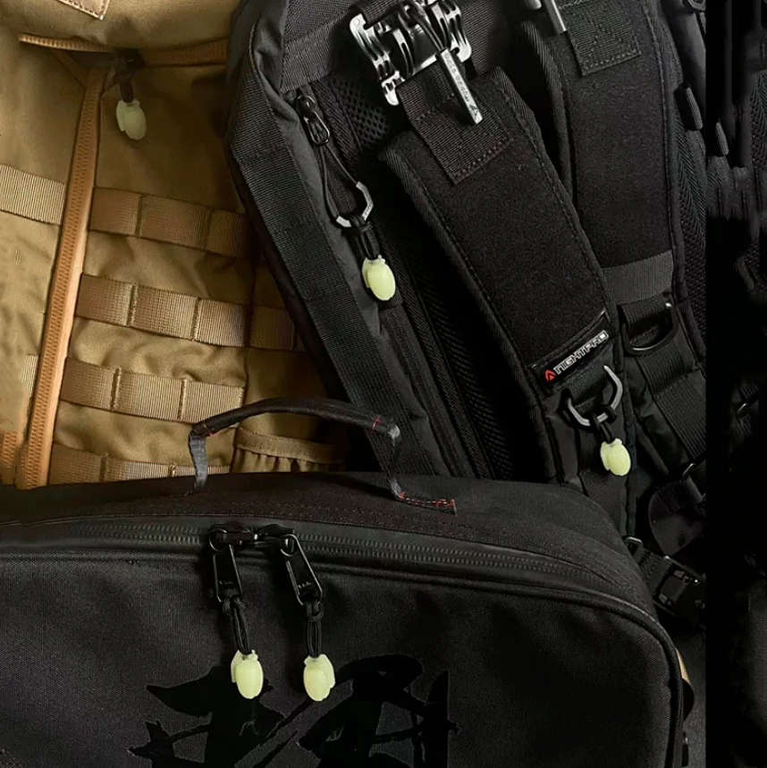 Mochila táctica granada Paracord montañismo - imagen 4
