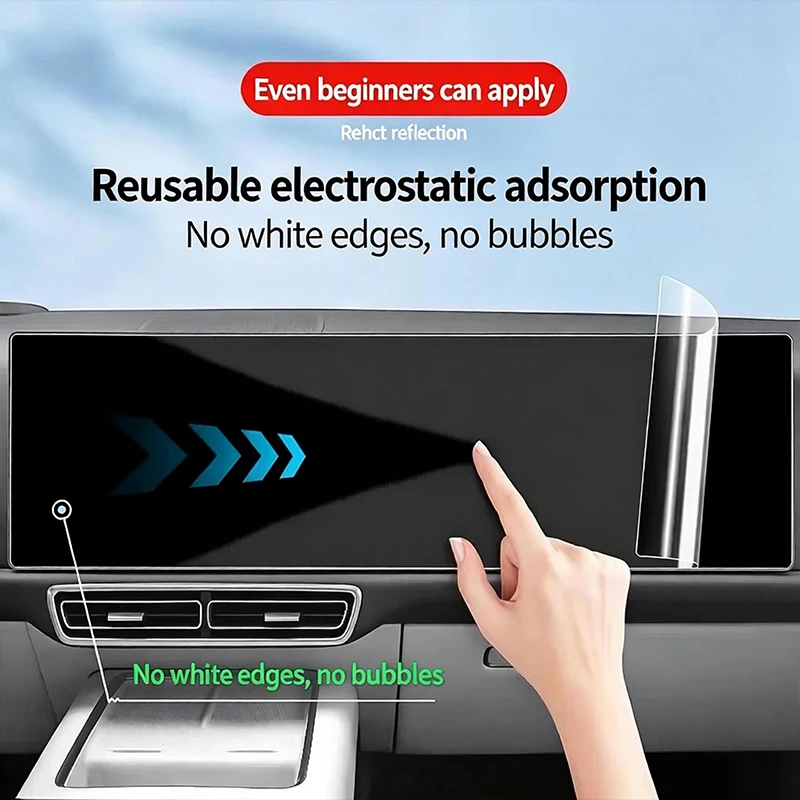 Matte anti glare protective film for Nissan Sentra 2026, suitable for GPS screens and reinforced glass LCD screens - accessories