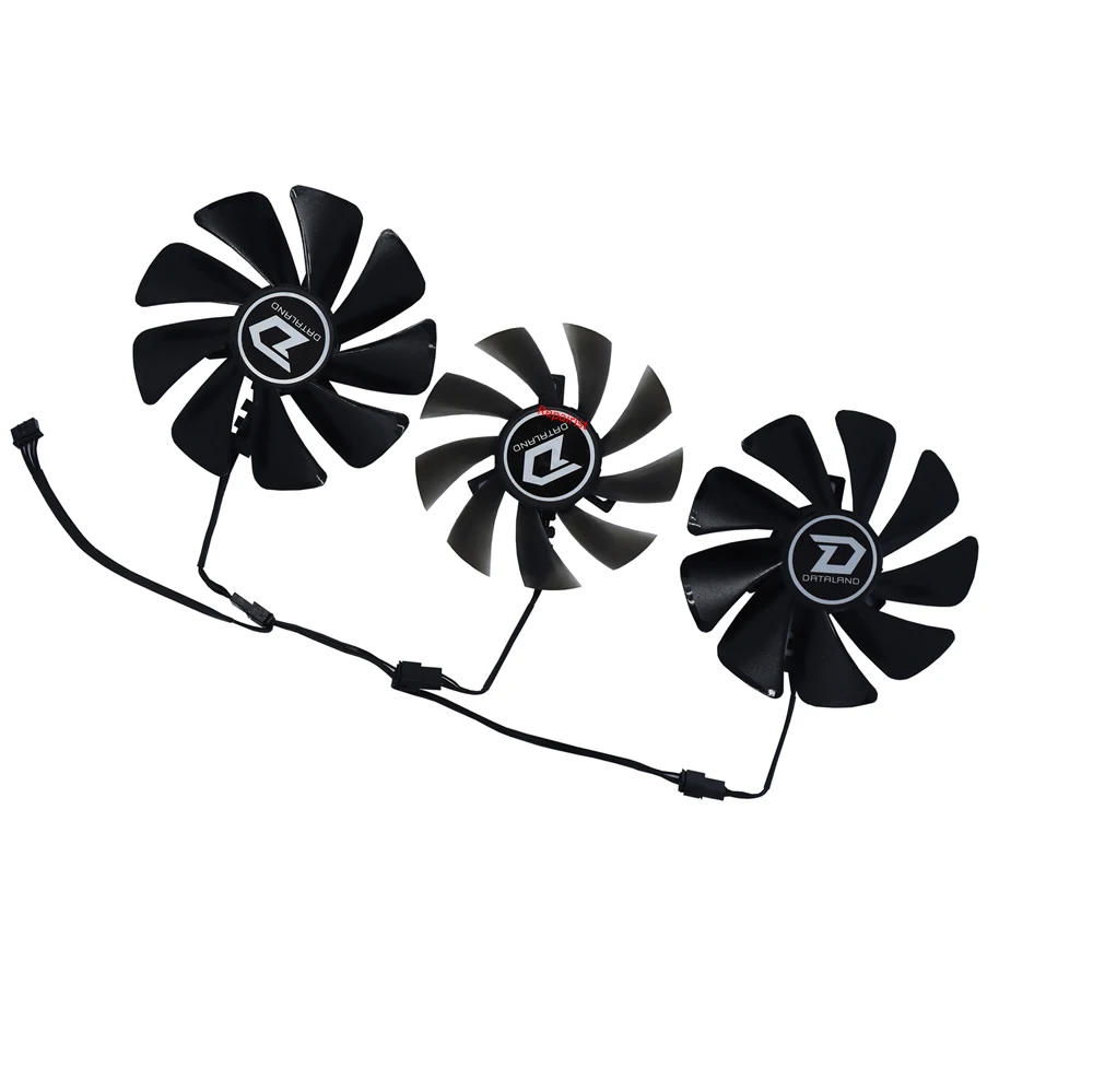 3Pcs/Set DIY GA91S2H GAA8S2U,Graphics Fan,GPU VGA Cooler,Ventilateur de carte graphique,refroidisseur de GPU,pour PowerColor Red Devil RX 6900 XT,pour Powercolor AX RX 6800XT 16GB,pour Powercolor AX RX RX6800 16GB