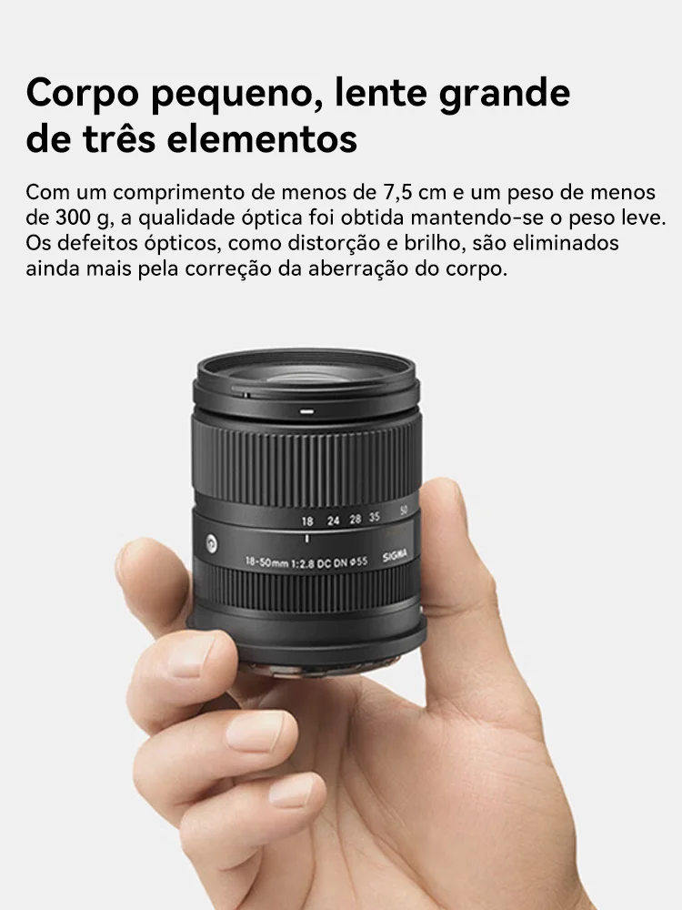 عدسة كاميرا سيغما بدون مرآة لسوني ، تكبير بزاوية واسعة ، Fujifilm ، 18 ، 50 ، F2.8 ، DC ، DN ، معاصر