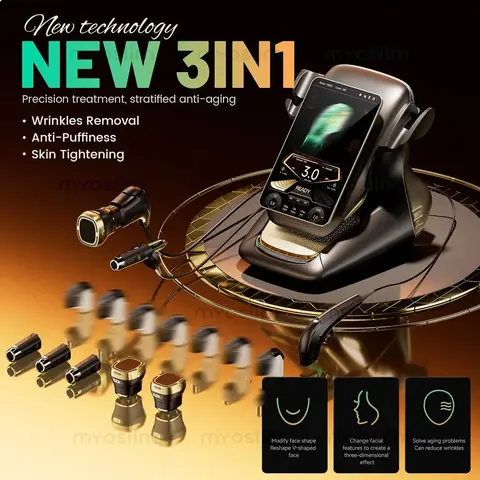 3 In 1 360MAX 25D HIFU Non-Invasive Face Slimming Anti-Aging Body Firming Machine