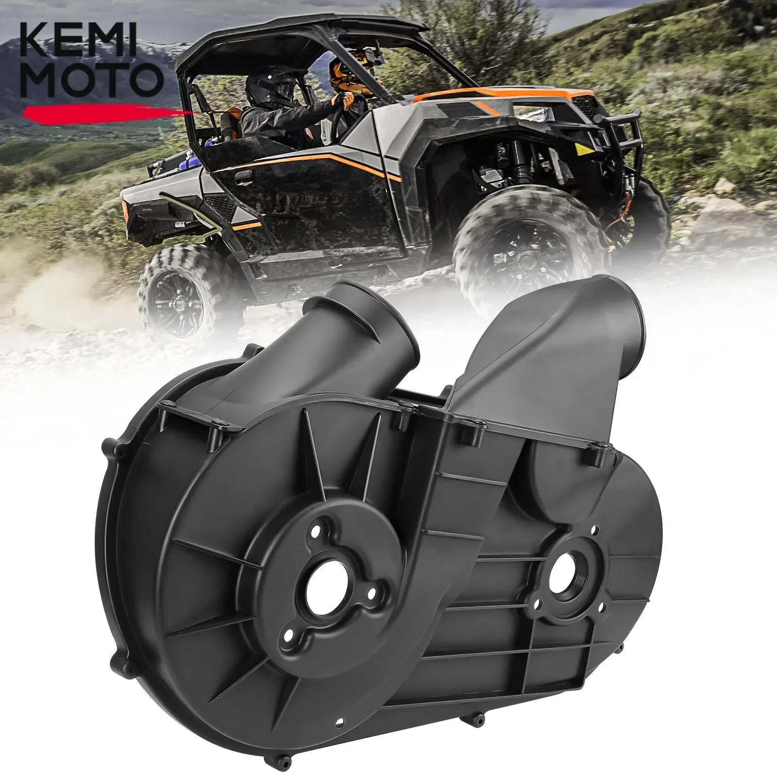 2635822 2635611 UTV Outer Inner Clutch Cover Compatible with Polaris RZR 1000 XP 900 S General 1000 2015-2023 Housing Belt Cover