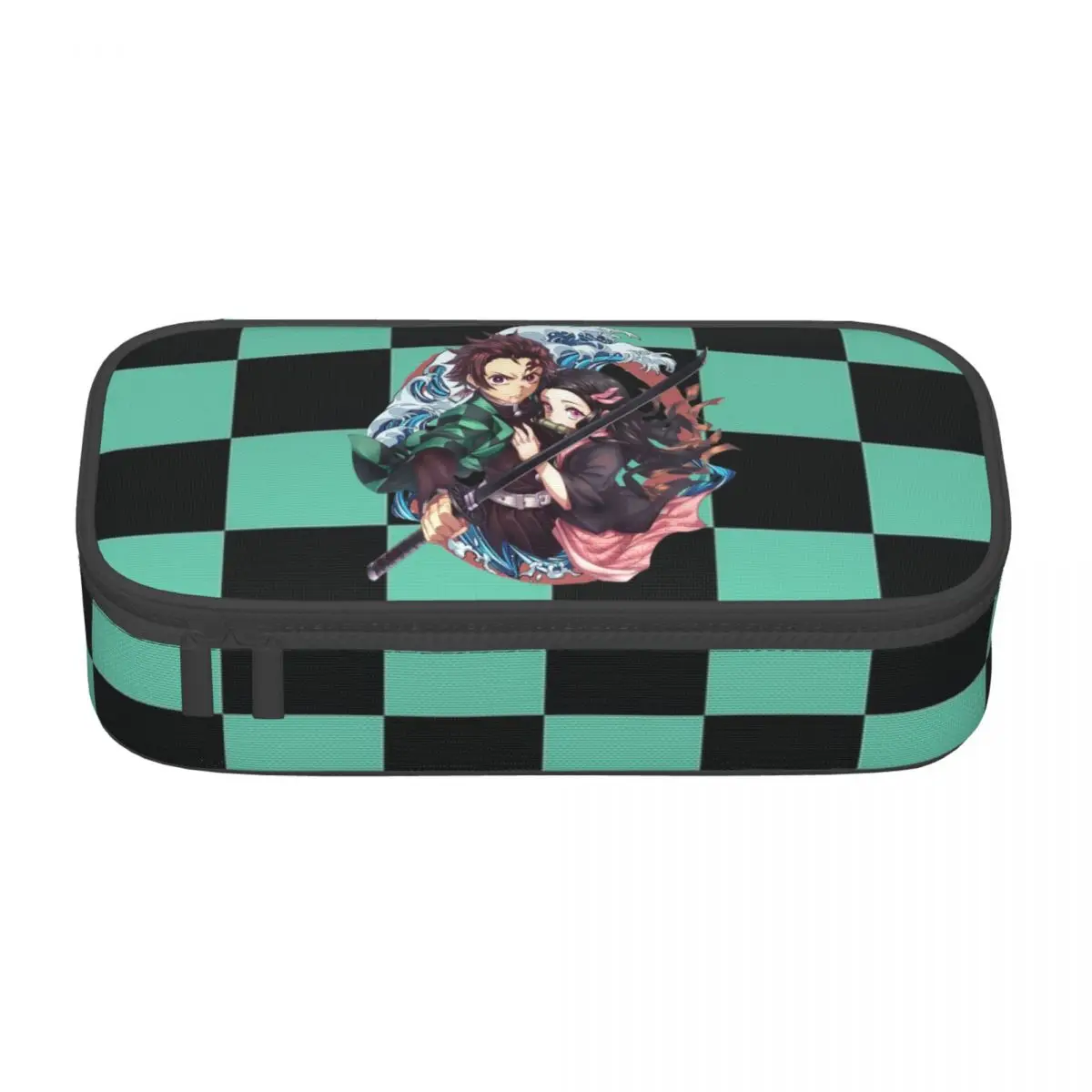 Personalizzato Anime Demons Slayers Manga Astuccio per matite Ragazzi Gilrs Grande capacità Tanjiro Kamado Nezuko Astuccio per matite Accessori per la scuola