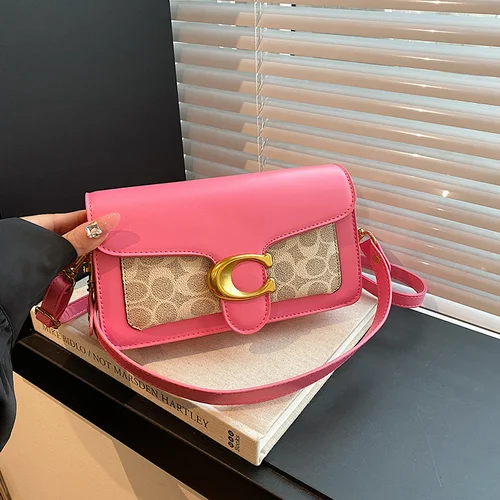 Imagen 2 del producto Modelo 2025: bolso ligero de lujo de estilo retro para mujer, exquisito bolso de hombro tipo bandolera, bolso versátil