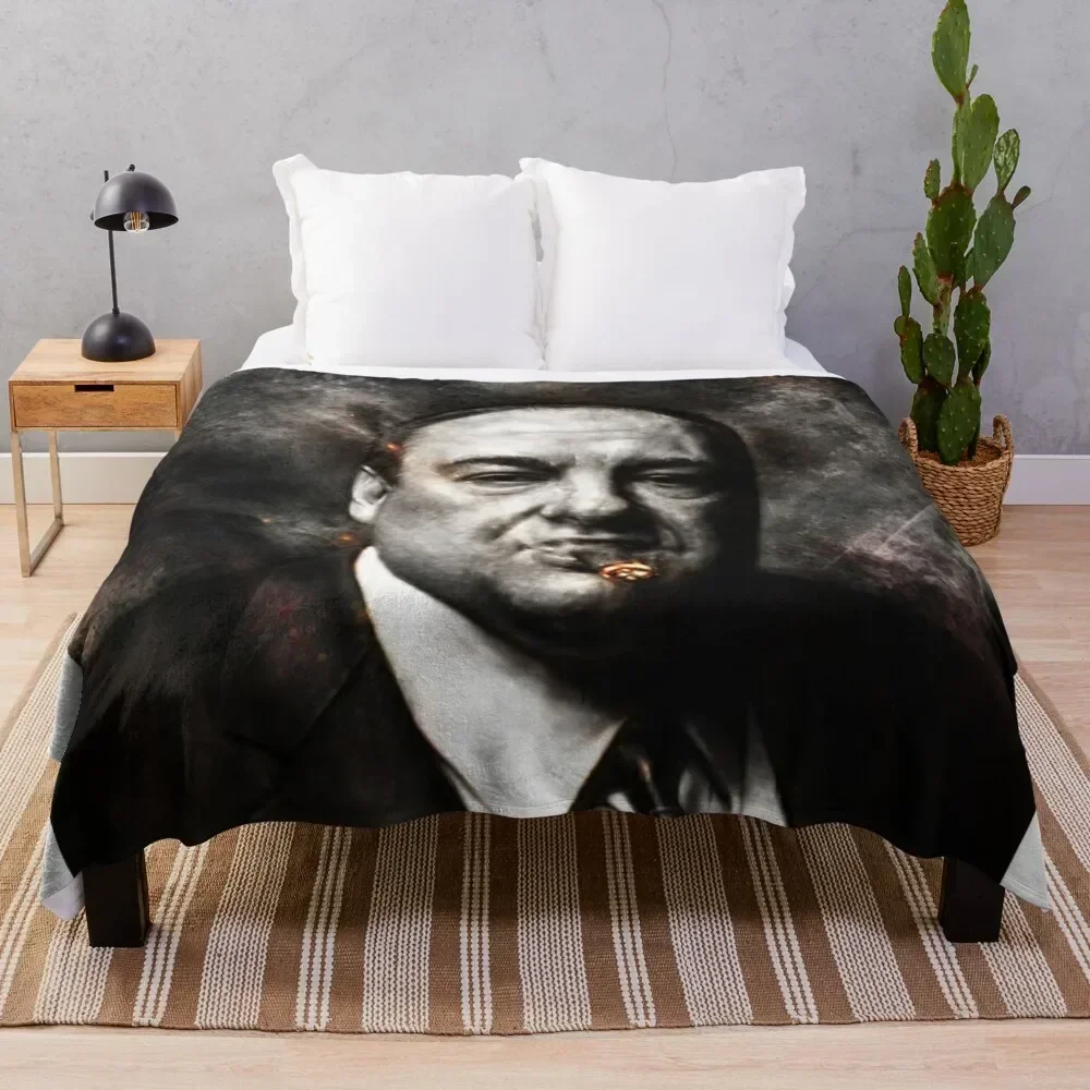 

The Sopranos - Tony Soprano Throw Blanket Year Round Soft Comfortable Blanket for Home