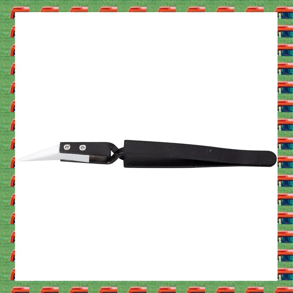 

ABMO 3Pcs Anti-Static Reverse Tweezer IC SMD SMT Reverse Tweezers Heat Resistant 1000 Degree Hand Tools