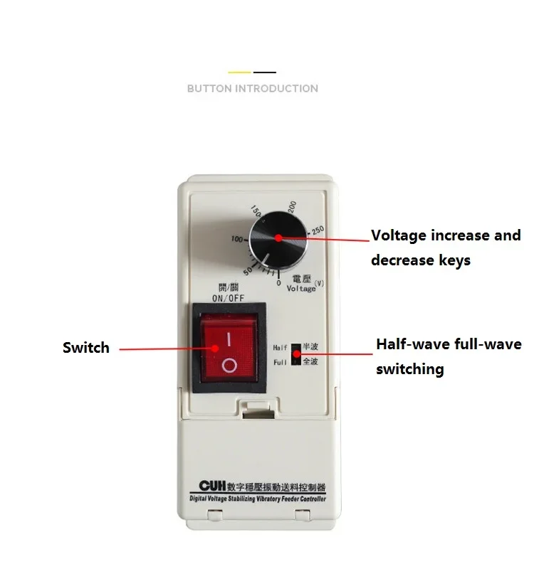 SDVC11S Vibration Digital Voltage Stabilizer Voltage Regulating Vibrating Plate Feeding Governor Controller