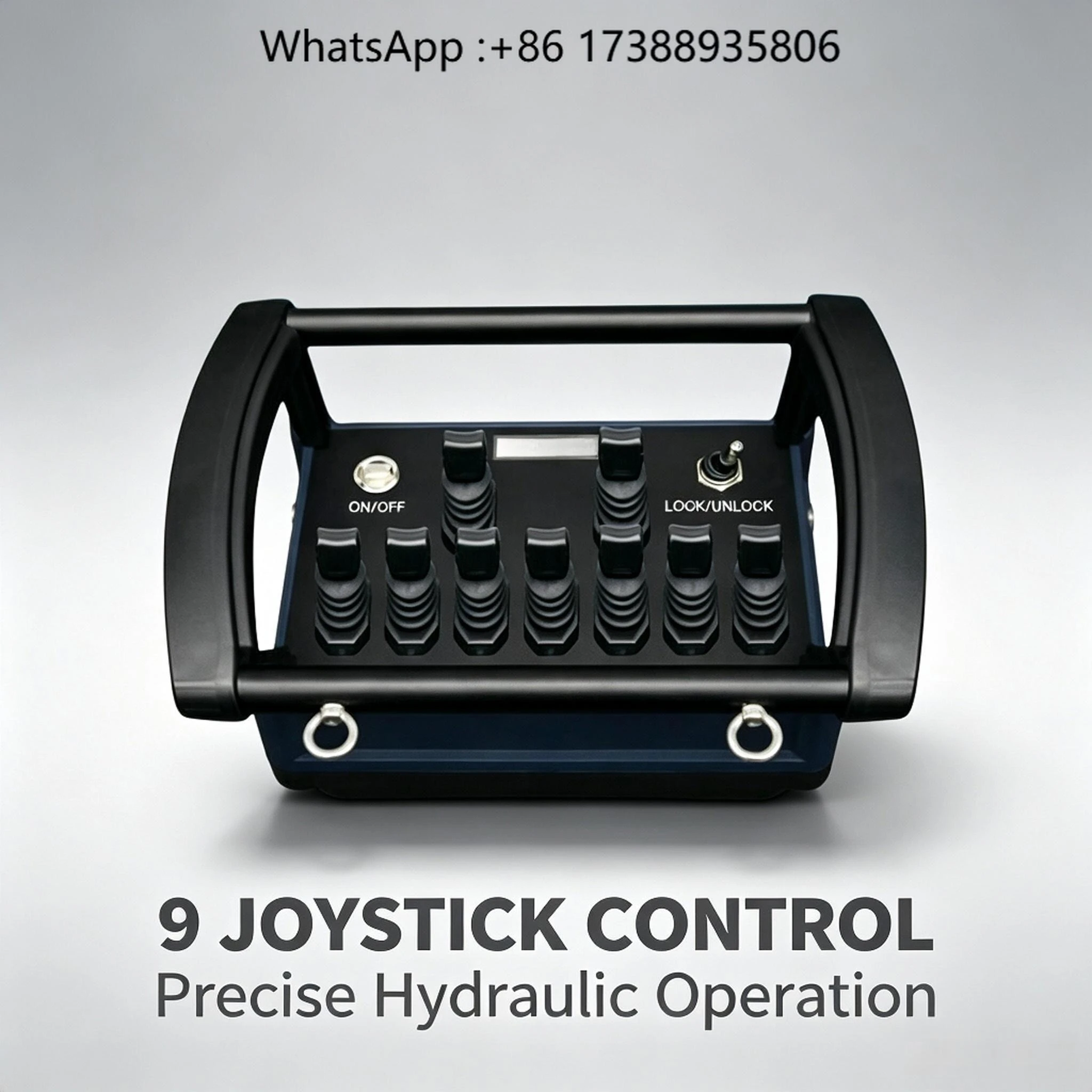 36h Continuous Working Industrial Wireless Hydraulic Proportional Remote Controller for All-day Mining Drill Operation