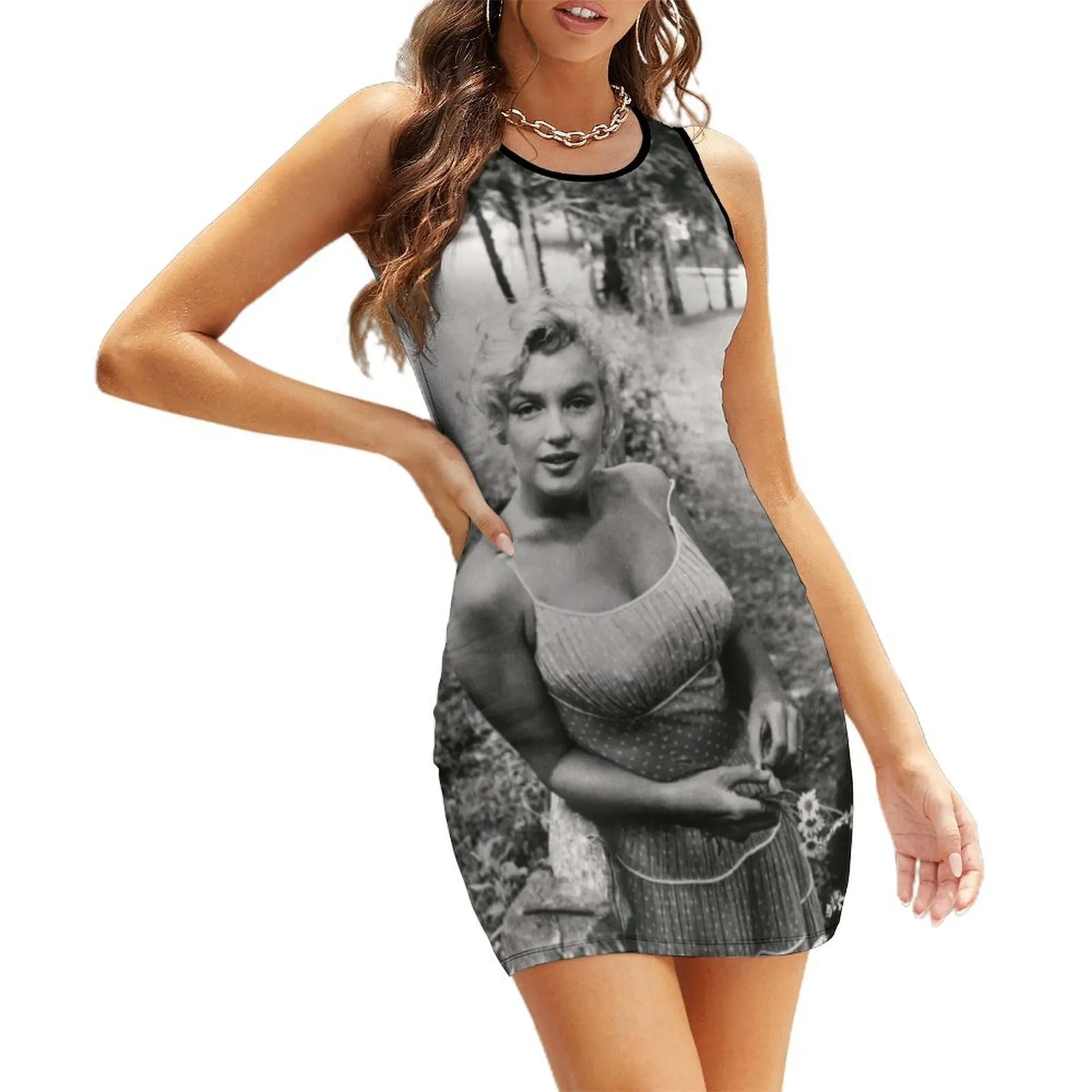 

Vintage Girl Sleeveless Sundress Clothing sexy dress for women sensual sexy dress for women dresses for official occasions