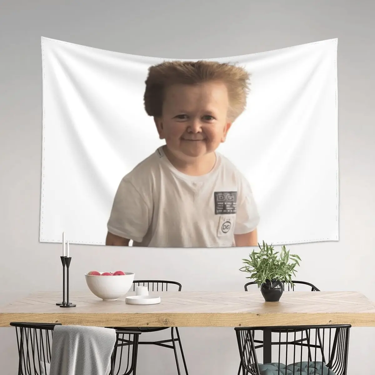 

Hasbulla funny hair gift for your freind, for boyfreind, girlfreind, family Tapestry Hanging Wall Anime Decor Tapestry
