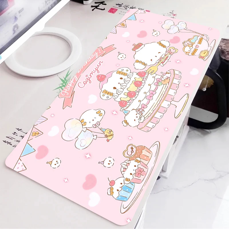 Large Gaming Mouse Pad Cogimyun Anime PC Computer Gamer Desk Mat For CS GO Laptop Kawaii Mousepad