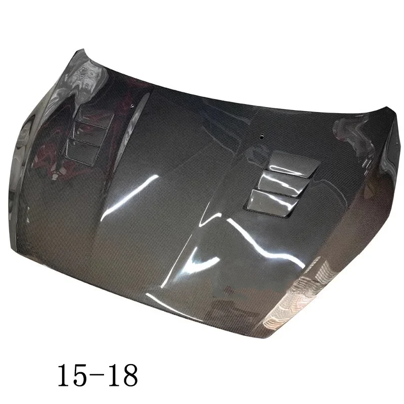 Carbon fiber Hood for Ford Focus MK3 MK3.5 2012-2018 modified Engine Cover bonnet Car Accessories