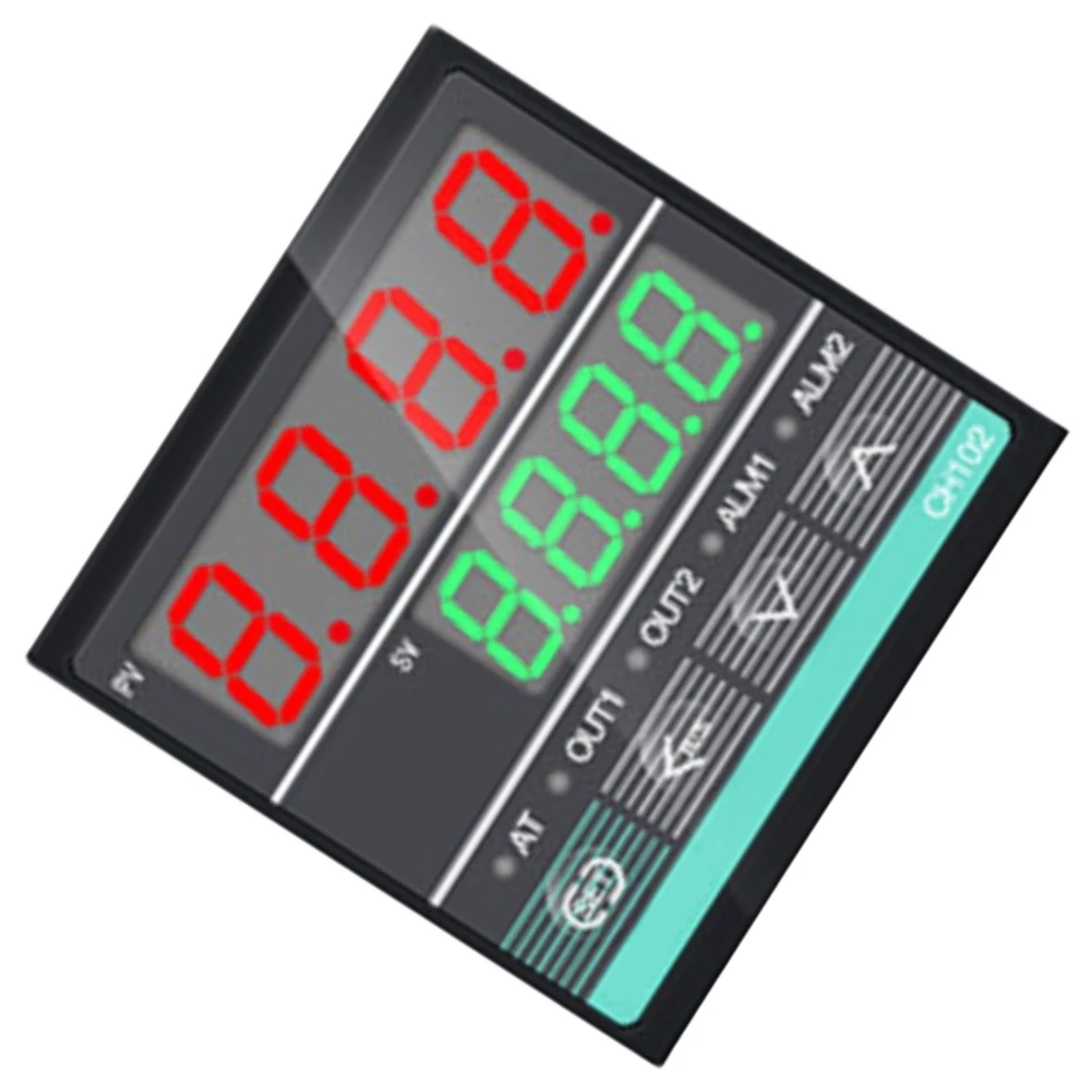 Digital PID For Temperature Controller CH102 Relay For SSR Dual Output Thermostat 220VAC For Industrial Oven Dryer Injection Mol