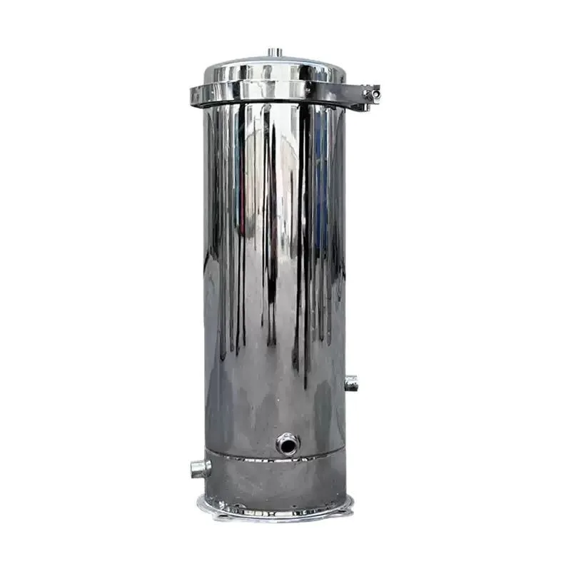 Stainless steel bag filter, well cement and sand front large flow industrial precision and high efficiency filter