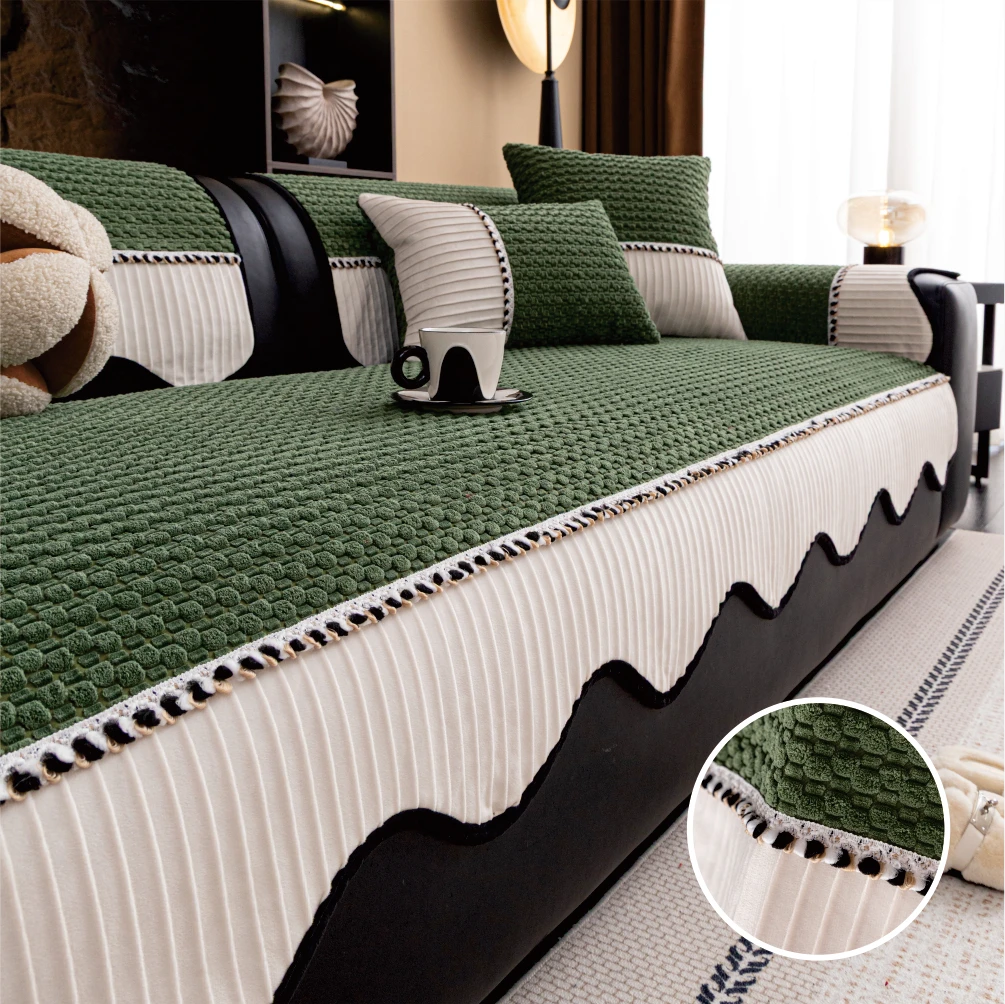 

Универсальная подушка для дивана в стиле колор-блокинг, подходит для всех сезонов, противоскользящая, машинная стирка, безопасна для домашних животных, подходит для семей и отелей.