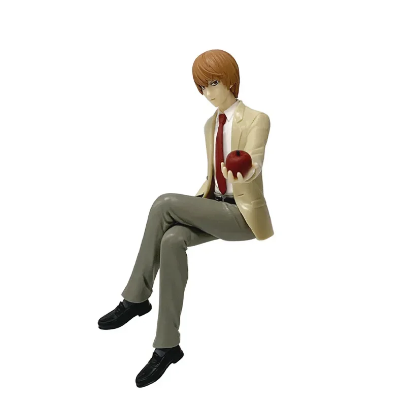 16cm Anime Death Note Light Yagami Noodle Stopper Preisfigur mit Apfel PVC-Modell Sammlerfigur für Sammler – Detail 8