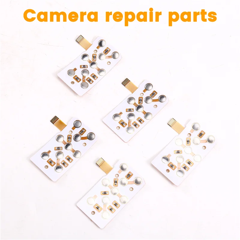 Classy-New 5PCS For Nikon Coolpix S2500 S2550 Flex Cable Board Digital Camera Repair Part Keypad Key Button