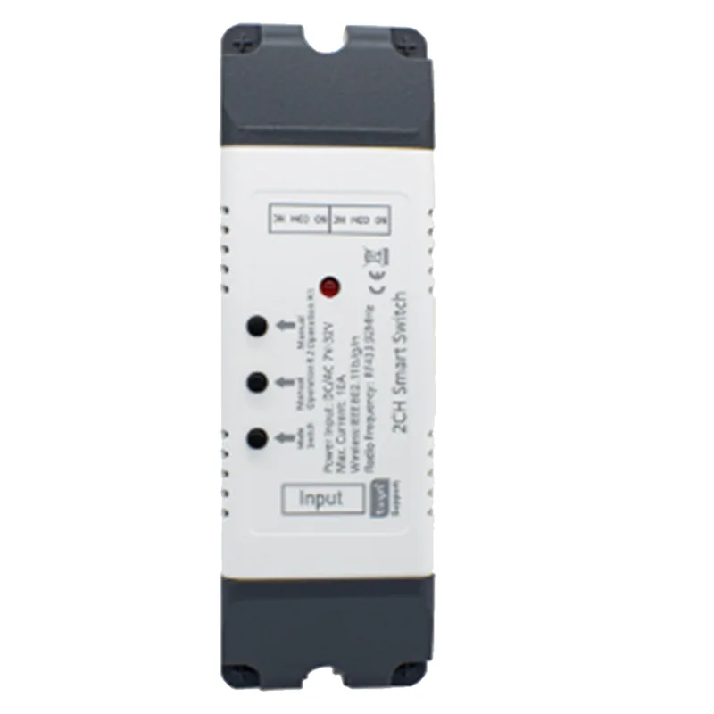 REPLA-2 Channel AC DC Switch, RF433 Remote, 2CH Pulse Relay Module For Tuya Smart Wifi Linear Actuator Motor Controller