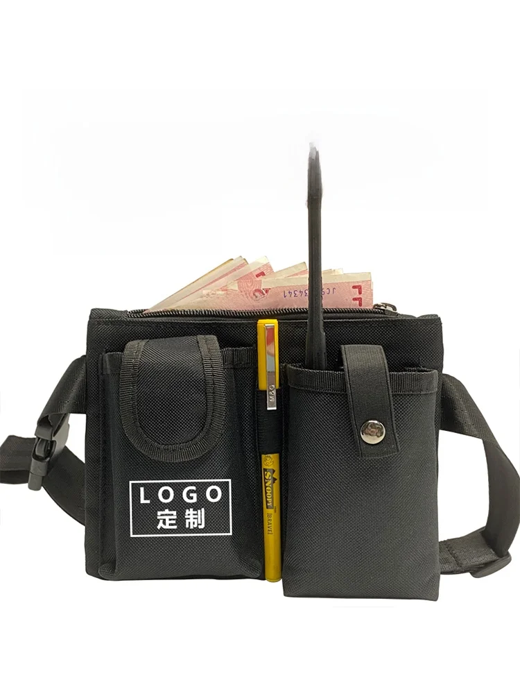 Multifunctional Waist Bag for 4S Store Ss Bar KTV Service Walkie-Talkie Waist Bag Travel Fitn Running Tourism