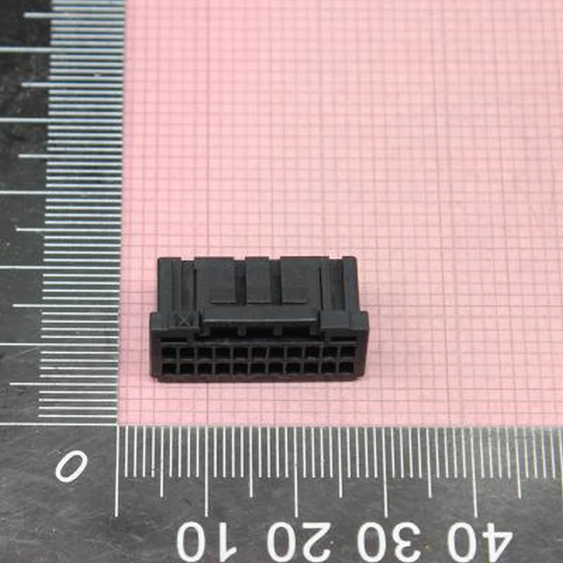 10PCS Original connector 1-1827863-1 For Car Smart Electronic Devices Automobile 100% brand new 22P mother rubber shell